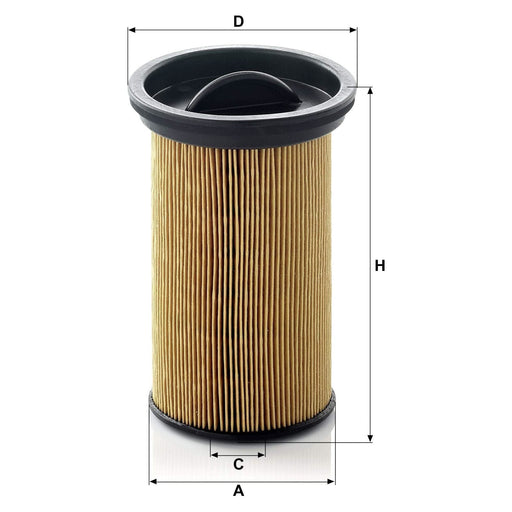 Genuine Mann Fuel Filter for BMW 3 series E46 TD PU742 Mann & Hummel  - Dynamic Drive