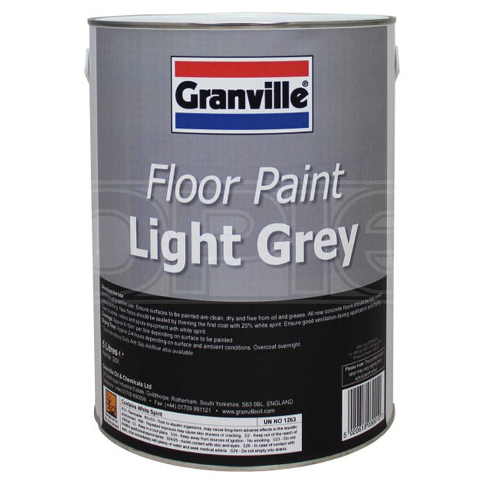 Granville Light Grey Floor Paint - 5 litre