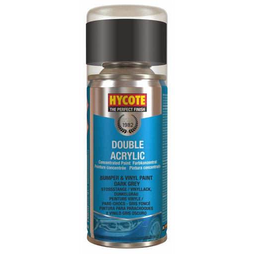 Hycote Aerosol Paint for Bumper Paint Dark Grey 150ml Hycote  - Dynamic Drive