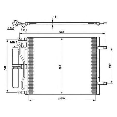 NRF Condenser 35784