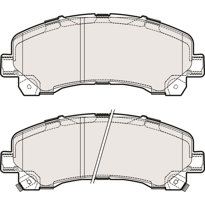 Apec Brake Pads Front Fits Isuzu D-Max Rodeo