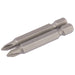 Draper Cross Slot Insert Bit, 1/4" Hex, 50mm Long, No.1 (Pack of 2) 64232 Draper  - Dynamic Drive