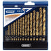 Draper Metric HSS Titanium Coated Drill Set (19 Piece) 24907 Draper  - Dynamic Drive