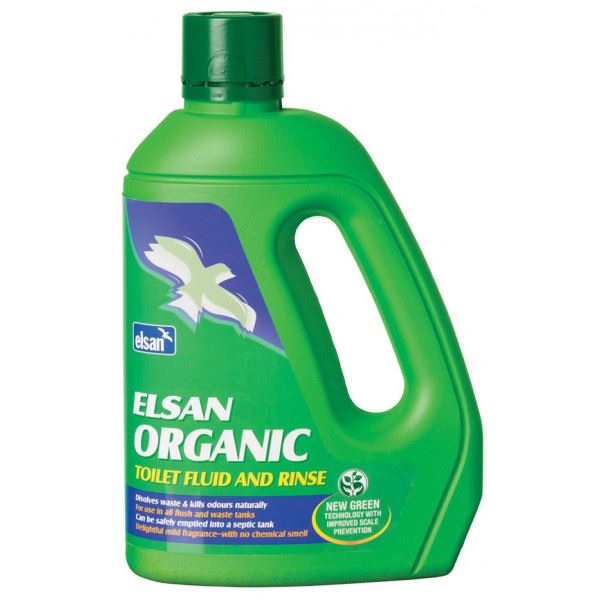 2x Elsan Organic Toilet Fluid 2L Elsan  - Dynamic Drive