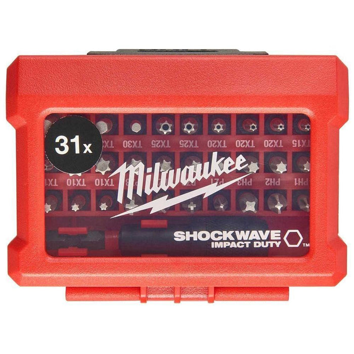 Milwaukee S/Bit Shw Cd Compact Set-31Pc 4932472060 Milwaukee  - Dynamic Drive