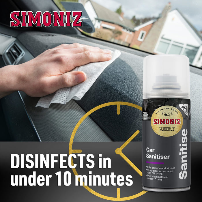 Simoniz Car Sanitiser - 150ml Simoniz  - Dynamic Drive