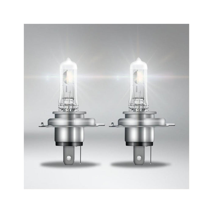 Osram Performance Bulbs - H4 up to +100% More Brightness - (472) P43t - Halogen - NIGHT BREAKER SILVER