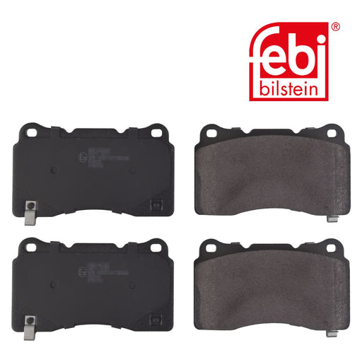 Genuine FEBI Front Brake Discs & Pads Set Vented for Tesla Model S Febi Bilstein  - Dynamic Drive