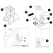 Purpleline Kojack Single Axle Jack Levelling System For Caravan KJ4000S Purpleline  - Dynamic Drive