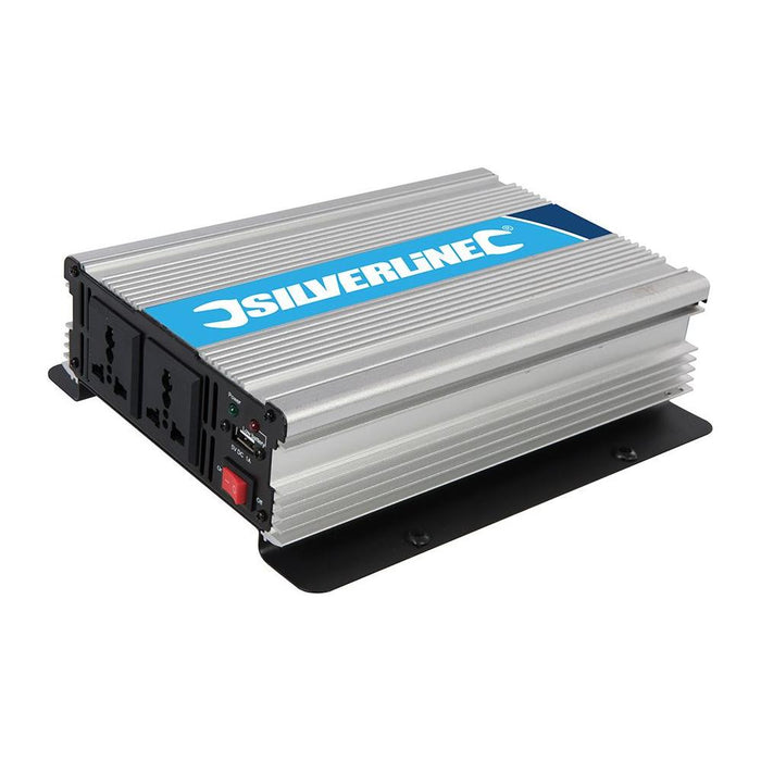 Silverline 12V Inverter 1000W (2 x 500W)