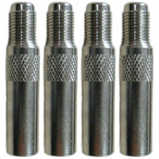 Pack Of 4 Metal Schrader Tyre Valve Extensions [VAL103] 40 mm Long Simply  - Dynamic Drive