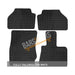 Blue Trim TailoBlue Black Rubber Car Mats for Bmw X3 11 ON Set of 4 UKB4C  - Dynamic Drive