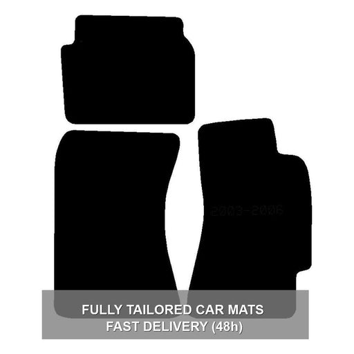 Tailored Rubber Mats for Subaru Impreza 03-06 + Clips 2003 2004 2005 2006 UKB4C  - Dynamic Drive