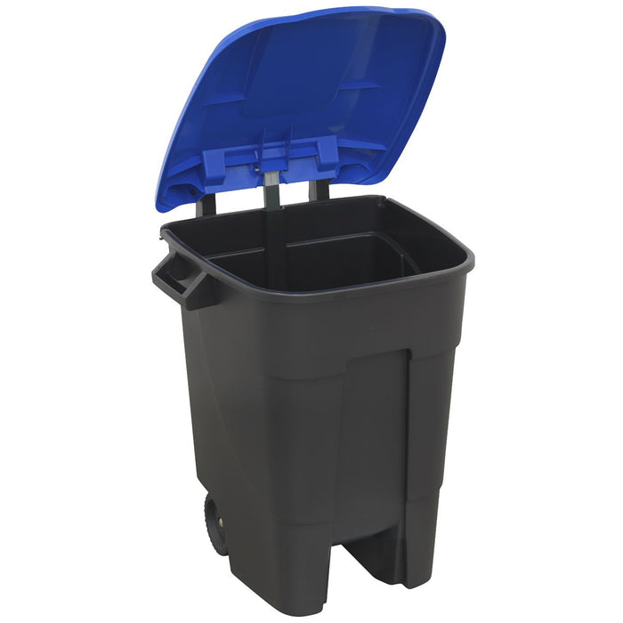 Sealey Refuse/Wheelie Bin 100L Blue BM100B