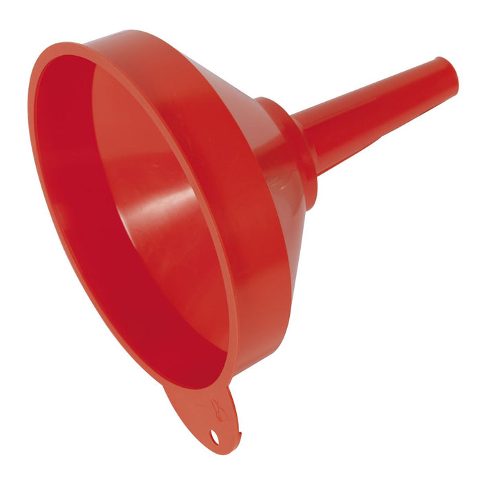 Sealey Funnel Medium200mm Fixed Spout with Filter F2