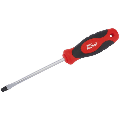 Draper Plain Slot Soft Grip Screwdriver, 5 x 100mm 68009 Draper  - Dynamic Drive