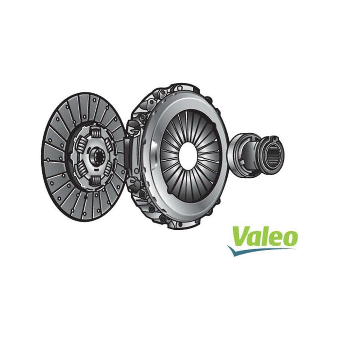 Valeo 3 Piece Clutch Kit 827294 Automotive Part fits Reman 430 Scania Valeo  - Dynamic Drive