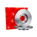 Genuine TRW Brake Disc (Single) DF6963S TRW  - Dynamic Drive