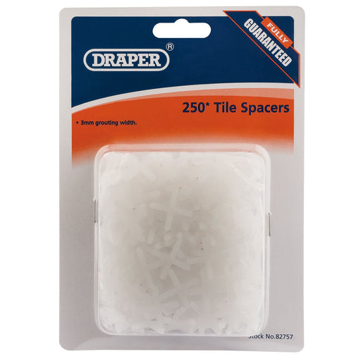 Draper Tile Spacers, 3mm (Approx 250) 82757 Draper  - Dynamic Drive