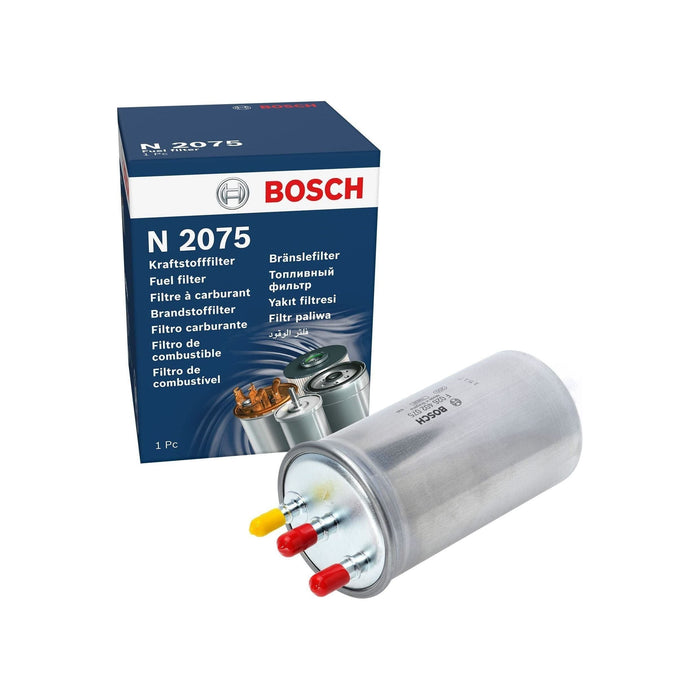 Genuine Bosch Car Fuel Filter N2075 fits Dacia Duster dCi - 1.5 - 10-18 F0264020