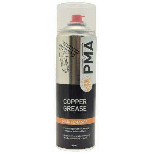 2x PMA Copper Grease High Temperature Aerosol Maintenance Spray 500ml COPGR PMA  - Dynamic Drive