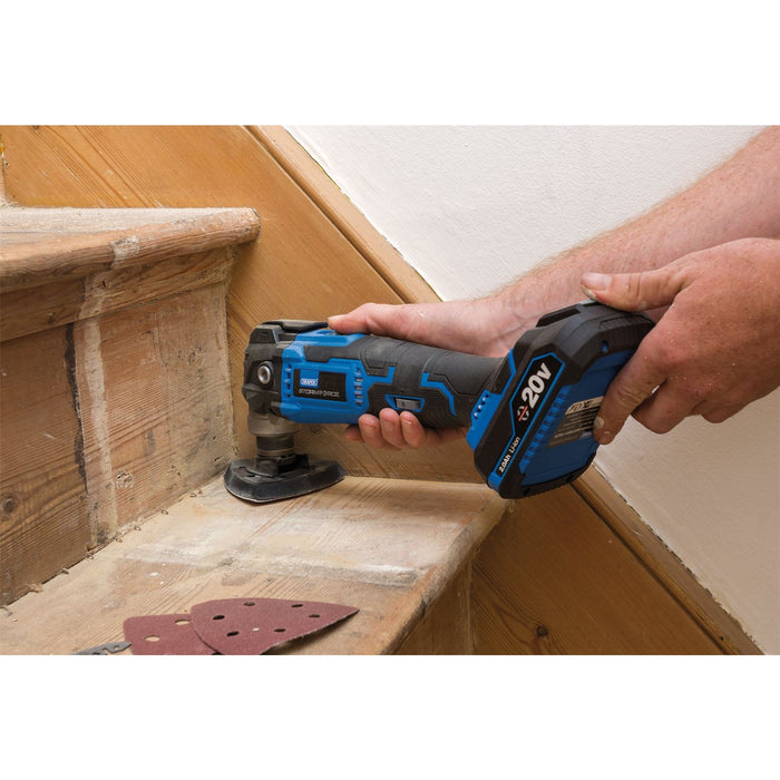 Draper Storm Force 20V Oscillating Multi-Tool (Sold Bare) 89482 Draper  - Dynamic Drive