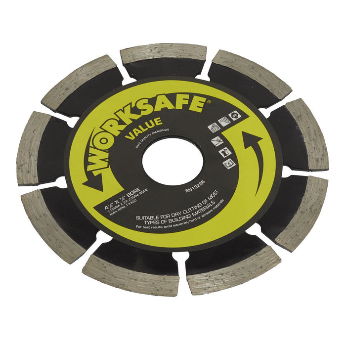 Sealey ï115 x22mm Value Diamond Blade WDV115