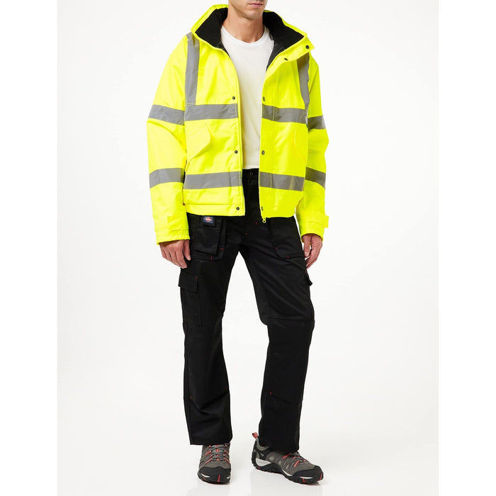 Portwest Hi-Vis Bomber Jacket - Yellow - Large