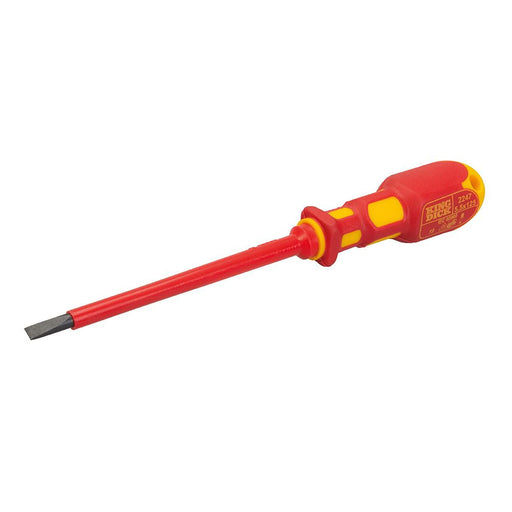 King Dick VDE Slotted Screwdriver 5.5 x 125mm King Dick  - Dynamic Drive