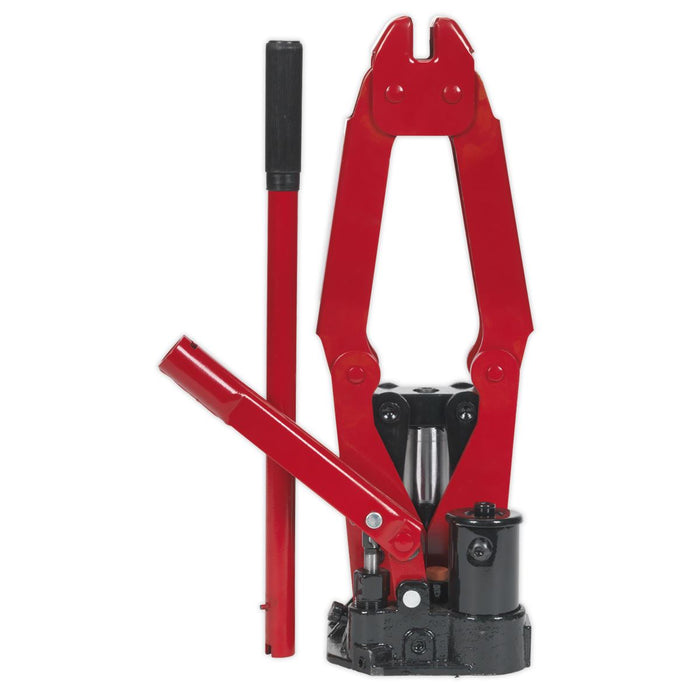 Sealey 700kg Hydraulic Scissor Jack in Case Emergency Car Lift Wind Up Garage Sealey  - Dynamic Drive