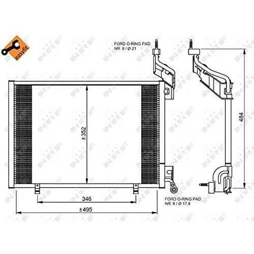 NRF Condenser 35976