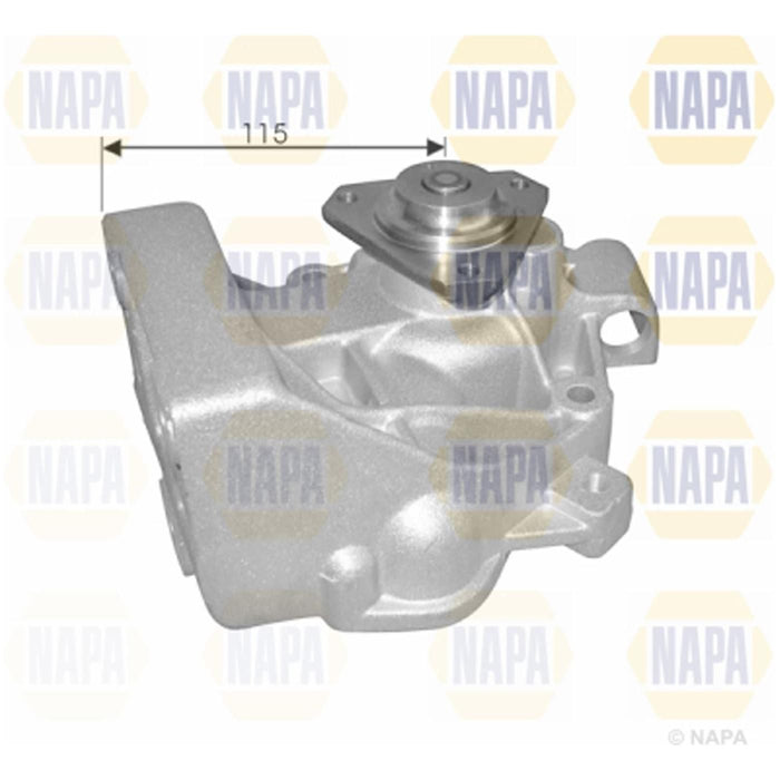 Genuine NAPA Water Pump for Fiat Citroen Peugeot 1201C9