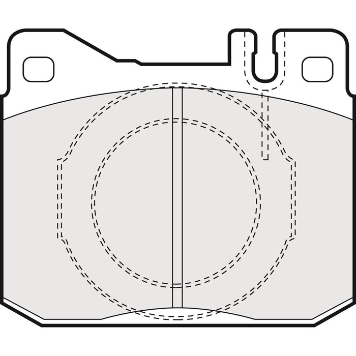 Apec Brake Pads Front Fits Mercedes 300 Series