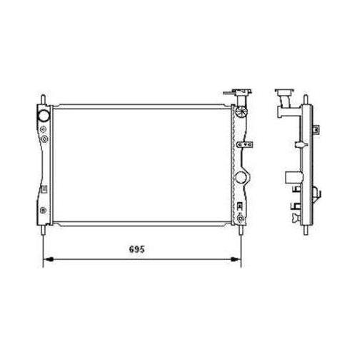 NRF Radiator 53464 NRF  - Dynamic Drive