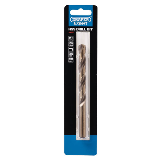 Draper HSS Cobalt Drill Bit, 11.5mm 39250 Draper  - Dynamic Drive