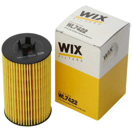 Genuine WIX Oil Filter Eco Cartridge fits Vauxhall Corsa - 1.2 - 09-14 WL7422 Wix Filters  - Dynamic Drive