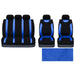 UKB4C Blue Full Set Front & Rear Car Covers for Mini Hatchback All Years UKB4C  - Dynamic Drive