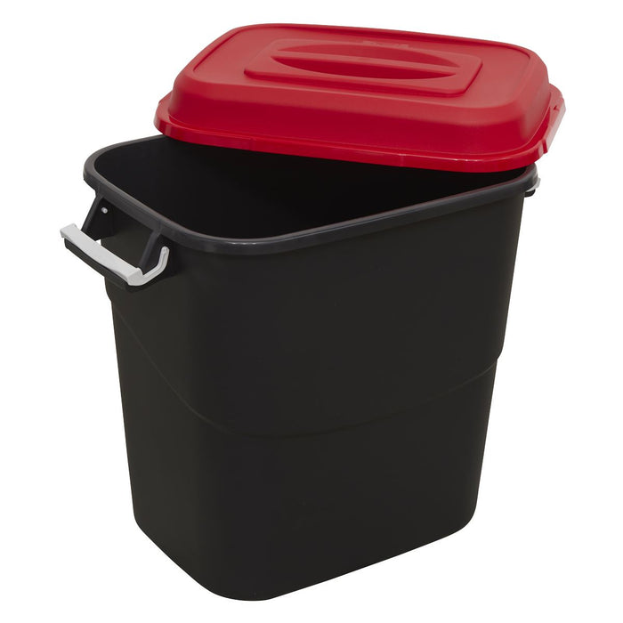 Sealey Refuse/Storage Bin 75L Red BM75R