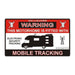 Tracking Fitted Sticker for Motorhome W4  - Dynamic Drive