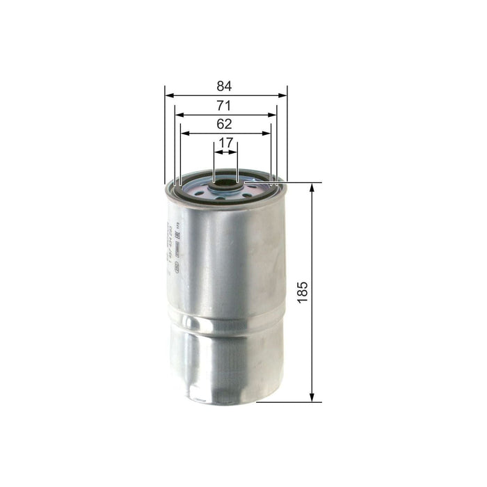 Genuine Bosch Car Fuel Filter N4293 fits Fiat Punto JTD - 1.9 - 99-03 1457434293