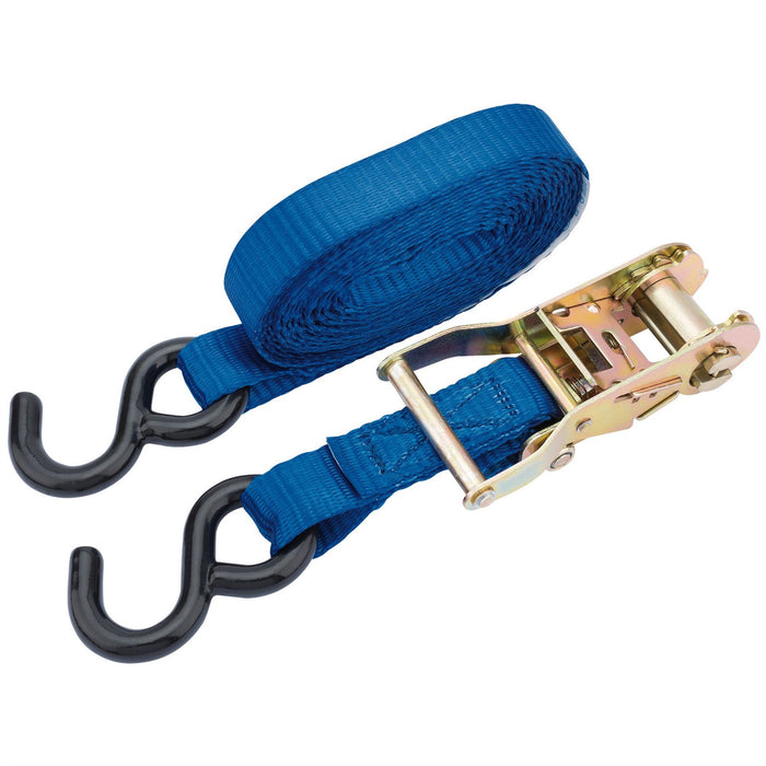 Draper Ratcheting Tie Down Straps, 4.5m x 25mm, 750kg 60957 Draper  - Dynamic Drive