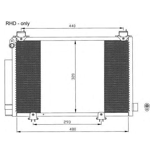 NRF Condenser 35552