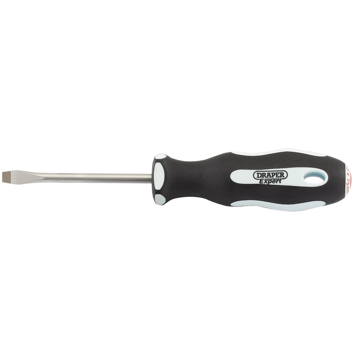 Draper Plain Slot Soft Grip Screwdriver, 5.5 x 75mm 34976