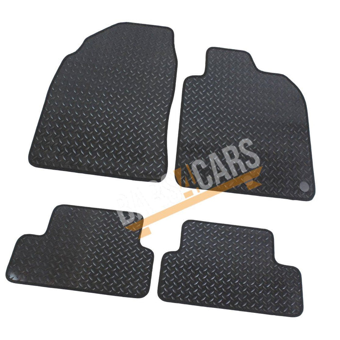 Tailored Rubber Mats Fits Nissan Qashqai 2007 2008 2009 2010 2011 2012 2013 2014 UKB4C  - Dynamic Drive