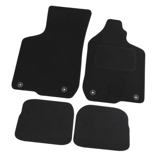 Fully Tailored Black Carpet Car Mats for Audi A3 96-02 Set of 4 With 4 Clips UKB4C  - Dynamic Drive