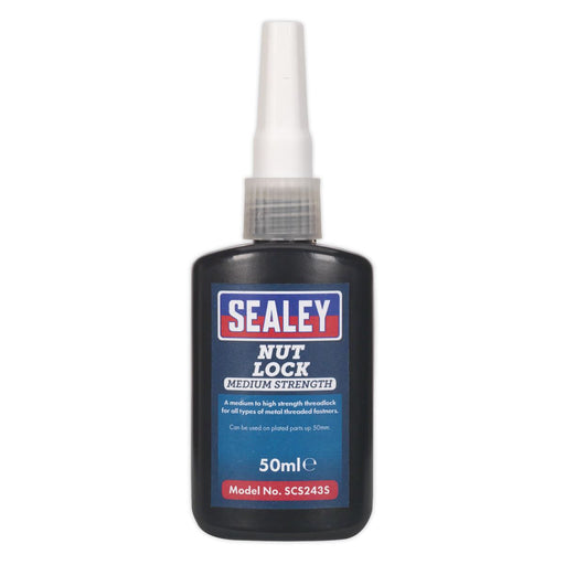 Sealey Nut Lock Medium Strength 50ml SCS243S Sealey  - Dynamic Drive