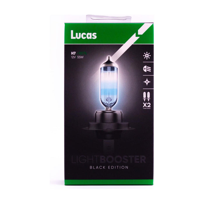 Lucas H1 H4 H7 12v Car 150% Brighter Upgrade Bulbs Headlight Headlamp[H7] Lucas  - Dynamic Drive