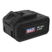 Sealey Power Tool Battery 18V 4Ah Lithium-ion for CP1812 CP1812BP Sealey  - Dynamic Drive