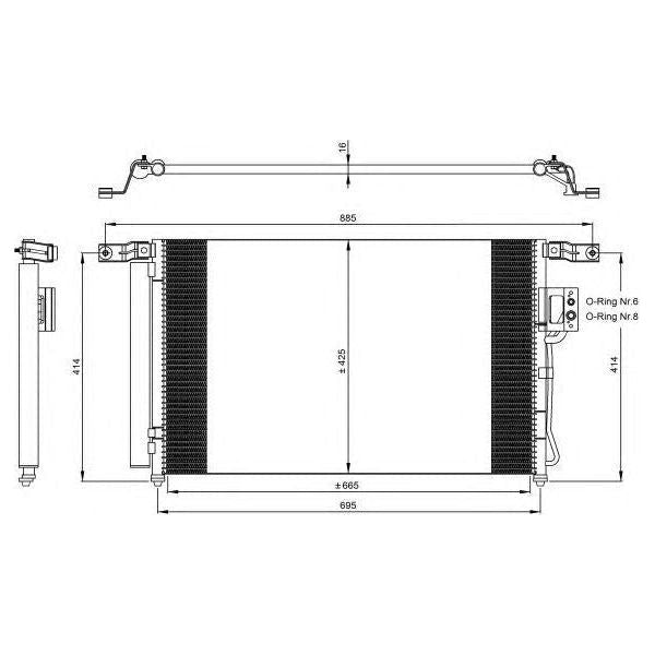 NRF Condenser 35965