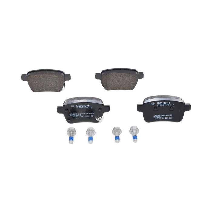 Genuine Bosch Brake Pad Set Bp1762 fits Vauxhall Corsa ECOTEC - 1.4 - 14- 098649